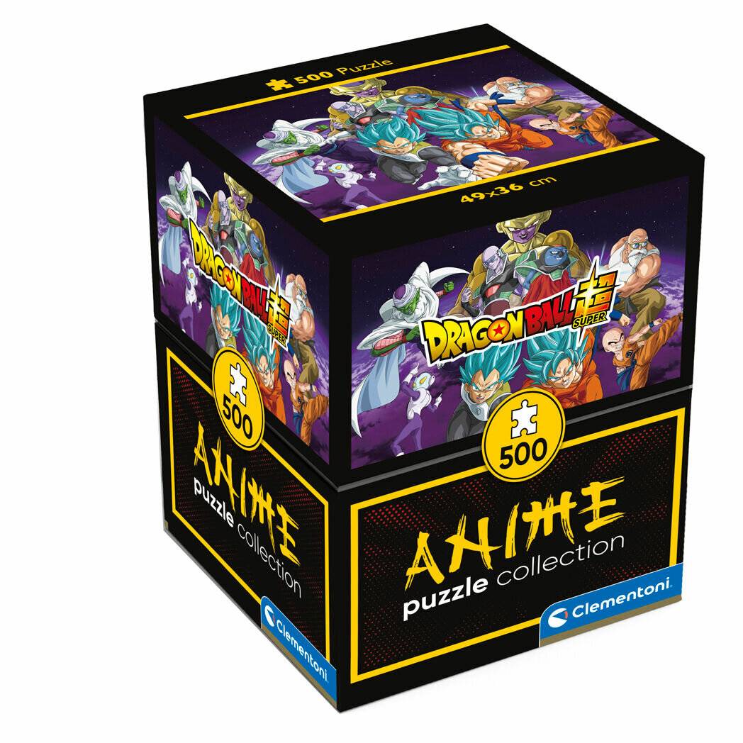 Clementoni 35134 - 500 Teile Puzzle - Premium Animé-Collection Geschenk-Box - Dragon Ball