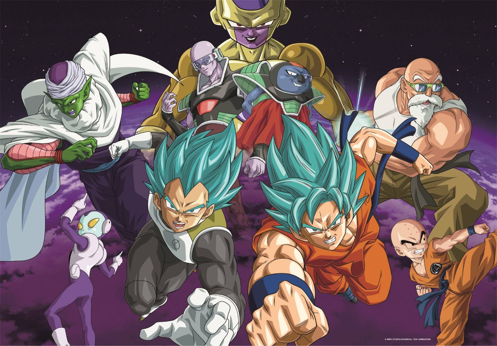 Clementoni 35134 - 500 Teile Puzzle - Premium Animé-Collection Geschenk-Box - Dragon Ball