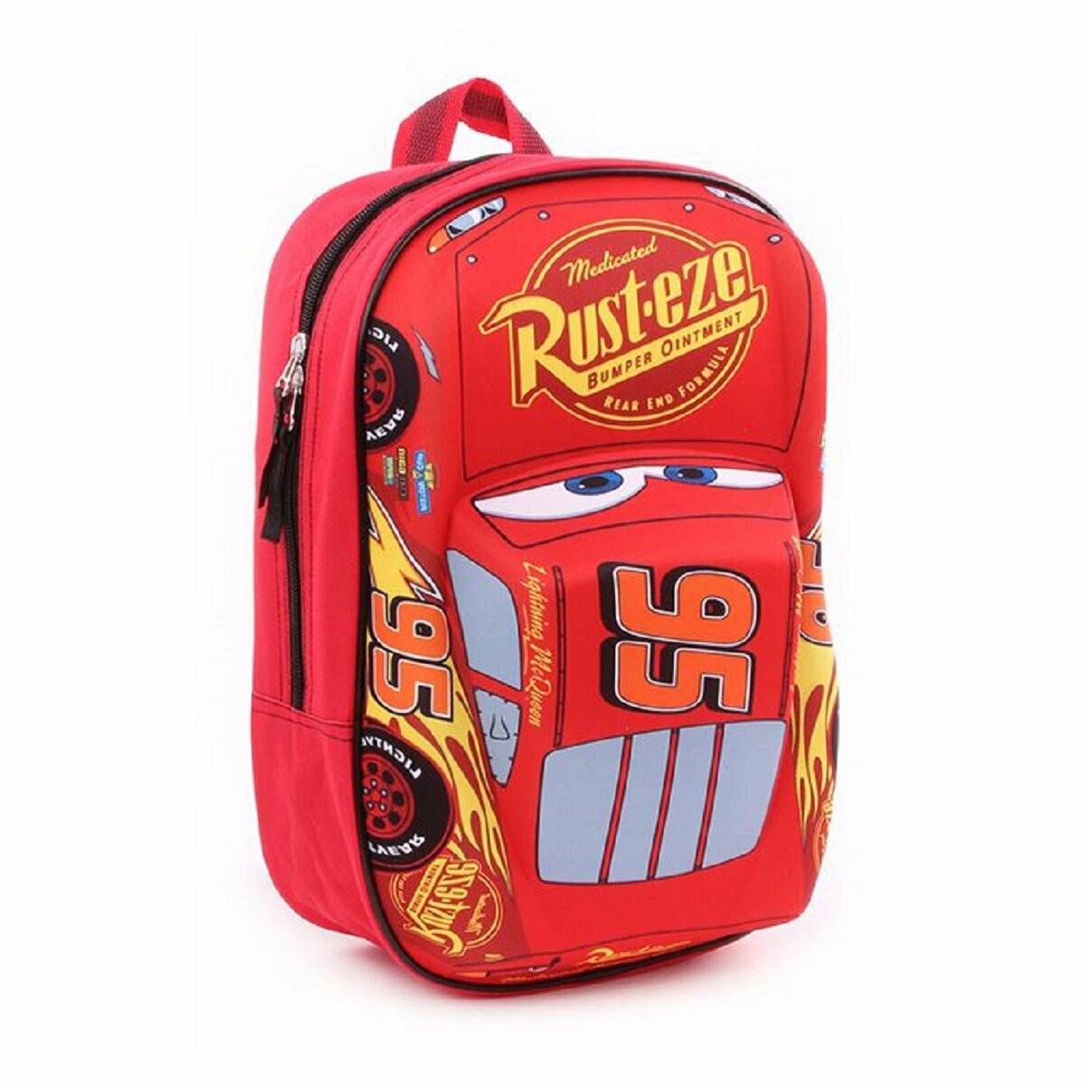 Cars 3D Rucksack  Der stylische Schulrucksack für junge Rennfreunde