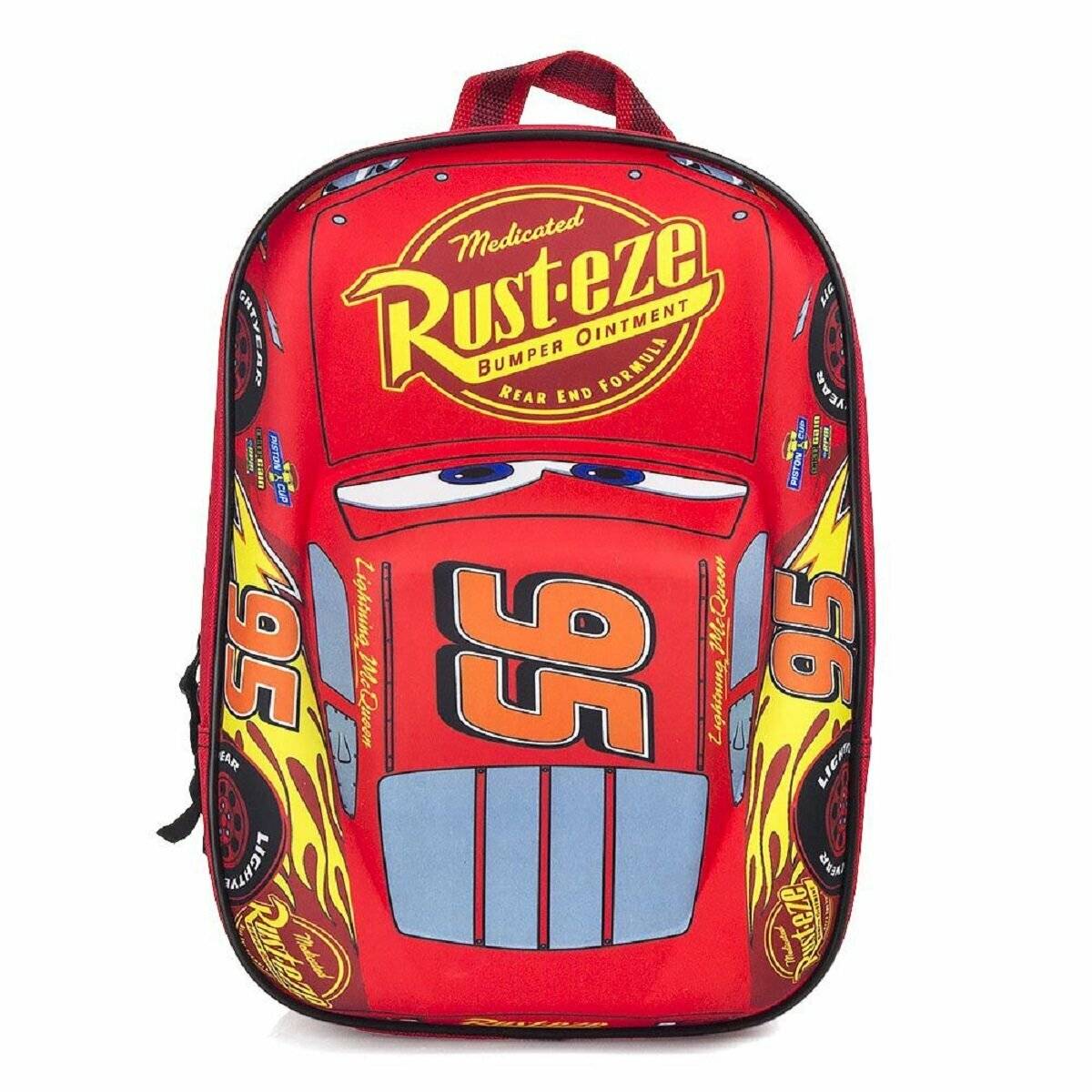 Cars 3D Rucksack  Der stylische Schulrucksack für junge Rennfreunde