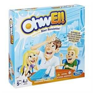 Karton für das Spiel „OhwEi! Eier-Roulette!