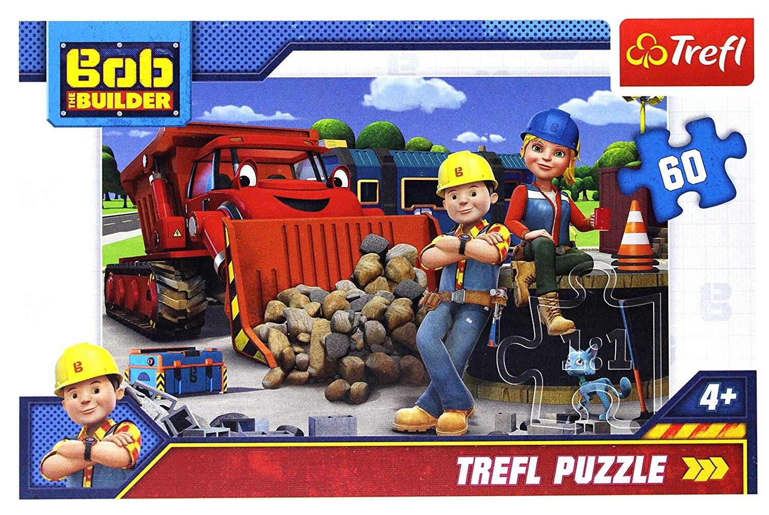 Bob der Baumeister - 17300 Puzzle 60 Teile - Bob und Wendy