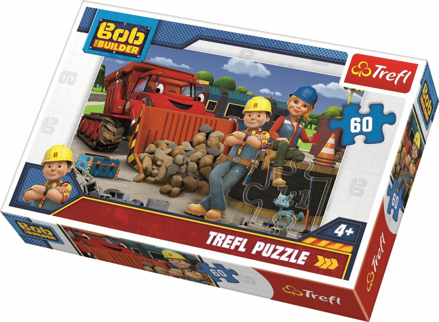 Bob der Baumeister - 17300 Puzzle 60 Teile - Bob und Wendy