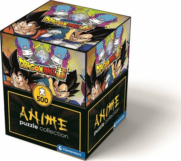 Clementoni 35135 - 500 Teile Puzzle - Premium Animé-Collection Geschenk-Box - Dragon Ball