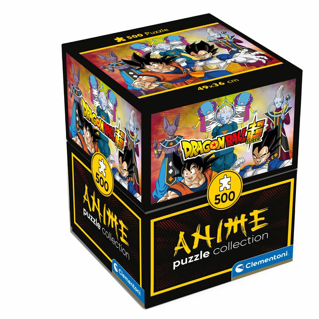 Clementoni 35135 - 500 Teile Puzzle - Premium Animé-Collection Geschenk-Box - Dragon Ball