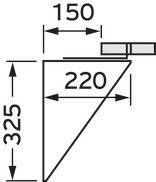 Vaillant Außenwandkonsole 0020042749