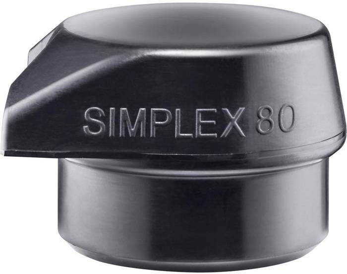 Schonhammerkopf Kopf-D.80mm 2/5 HALDER