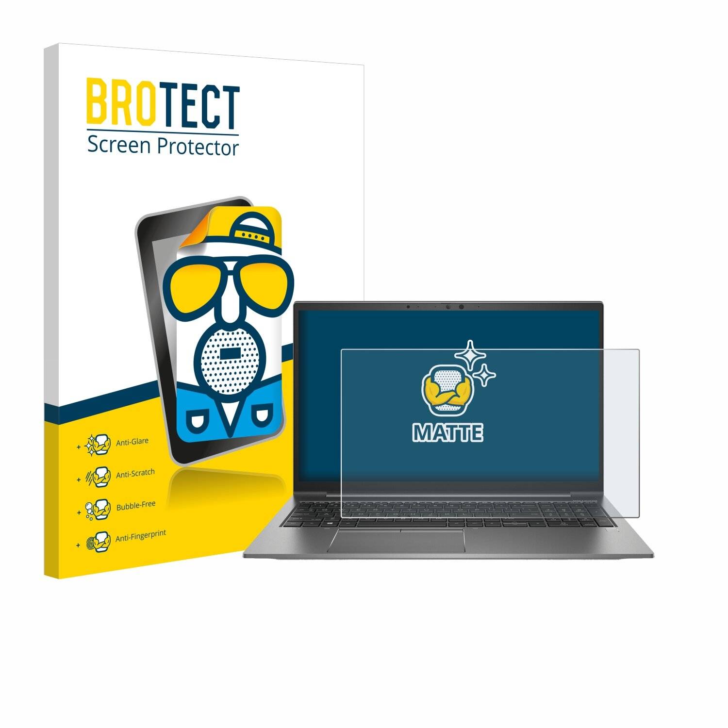 BROTECT Entspiegelungs-Folie für HP Zbook Fury 15 G7