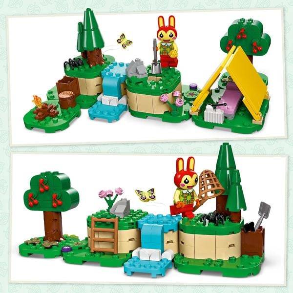 LEGO Animal Crossing 77047 Mimmis Outdoor-Spaß kreatives Set mit Spielzeug-Hase