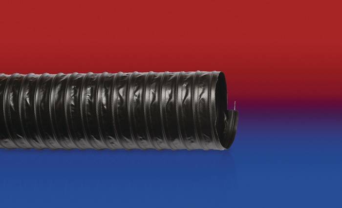 Klimaschlauch PROTAPE® PVC 371 AS (HD) ID 110mm schwarz AD 113,70mm L.10m