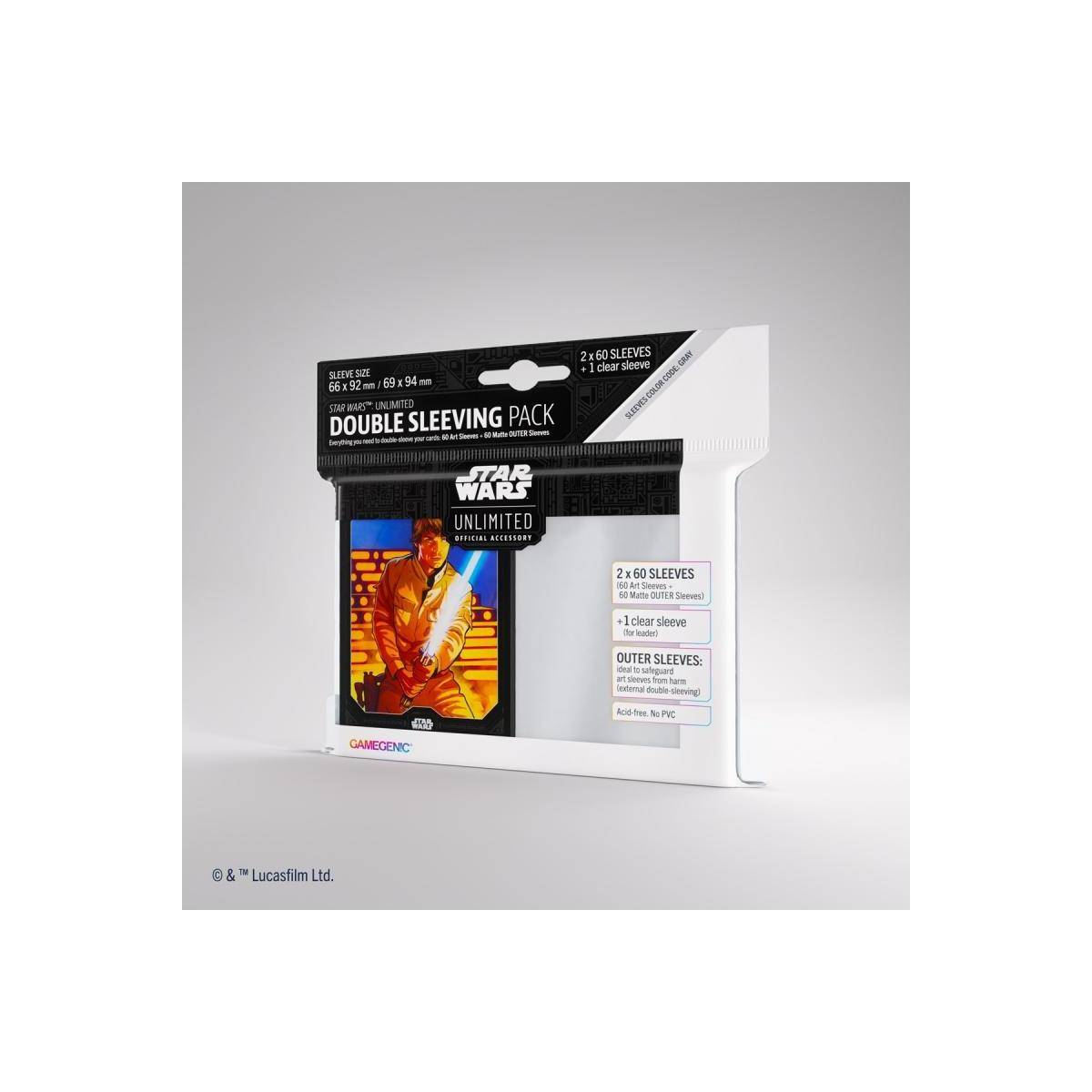 GGS15034 - Star Wars: Unlimitiert Art Sleeves Doppelpack, Luke Skywalker