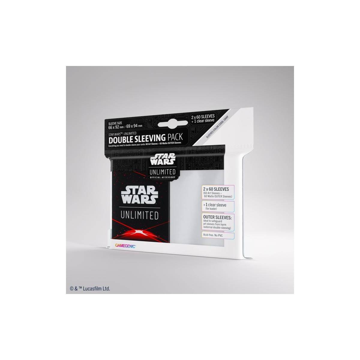 GGS15036 - Star Wars: Unlimitiert Art Sleeves Doppelpack, Space Rot