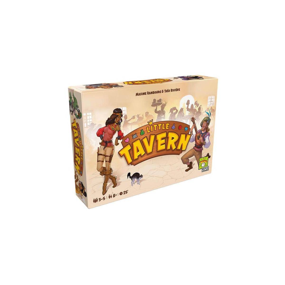 Little Tavern, Brettspiel, für 3-5 Spieler, ab 8 Jahren (DE-Ausgabe)