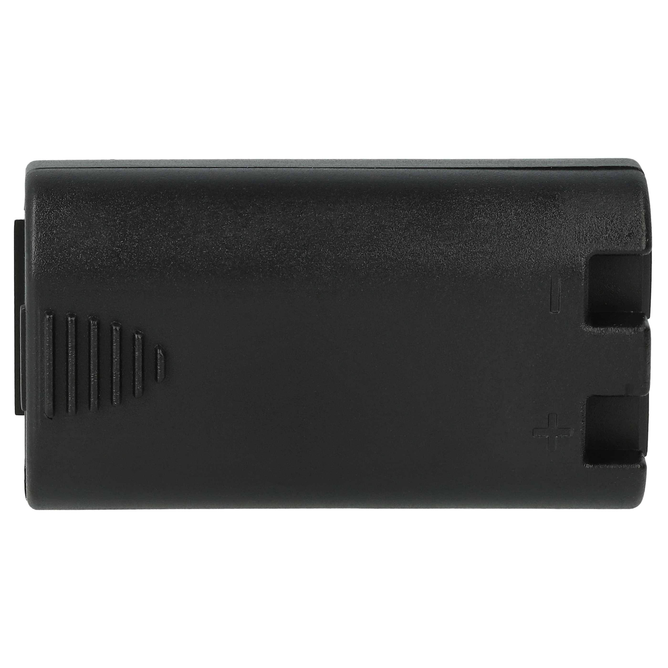 vhbw 2x Akku Ersatz für 3M S0895880, W003688, 14430 für Drucker Kopierer Scanner Etiketten-Drucker (650 mAh, 7,4 V, Li-Ion)