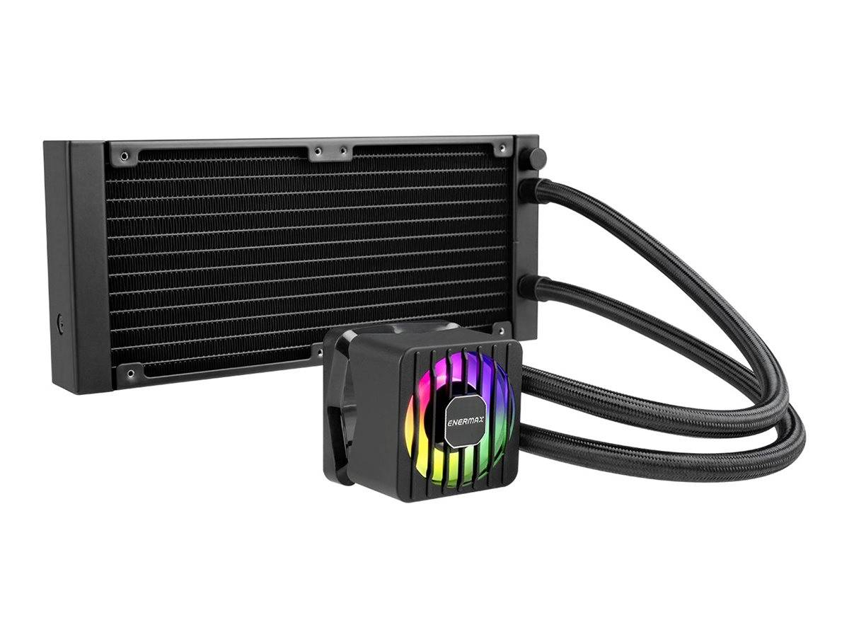 Enermax LIQMAXFLO ELC-LMF240T-ARGB - Prozessor-Flüssigkeitskühlsystem - 38 mm dicker Kühler - Kühlergröße: 240 mm - (für