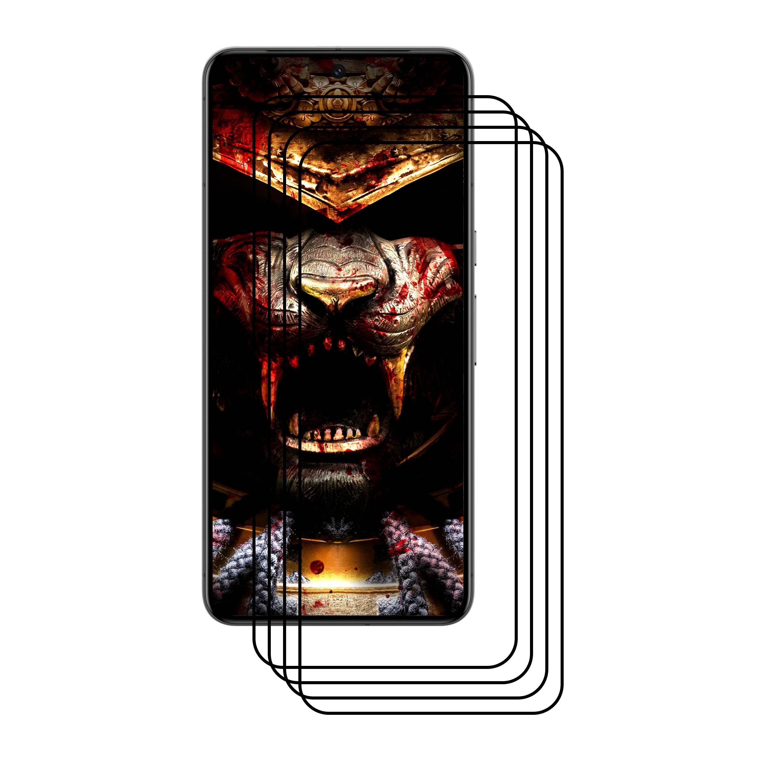 4x 9H Panzerglas für Google Pixel 8 Pro FULL COVER HD KLAR echtes Tempered Glass Panzerfolie Displayschutz Schutzglas Hartglas Schutzfolie