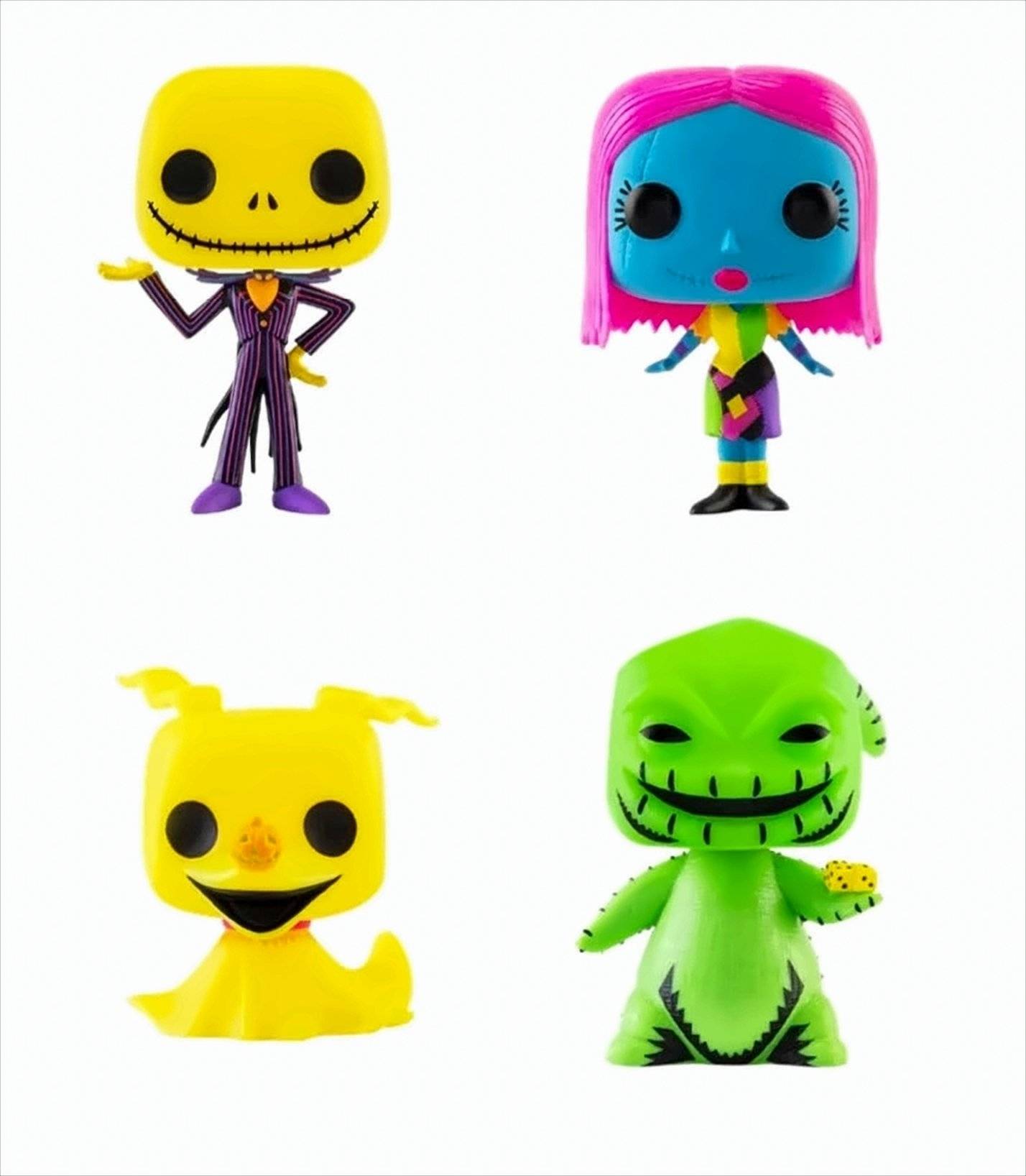 POP - Movie - Nightmare before Christmas 4er-Pack Neu & OVP