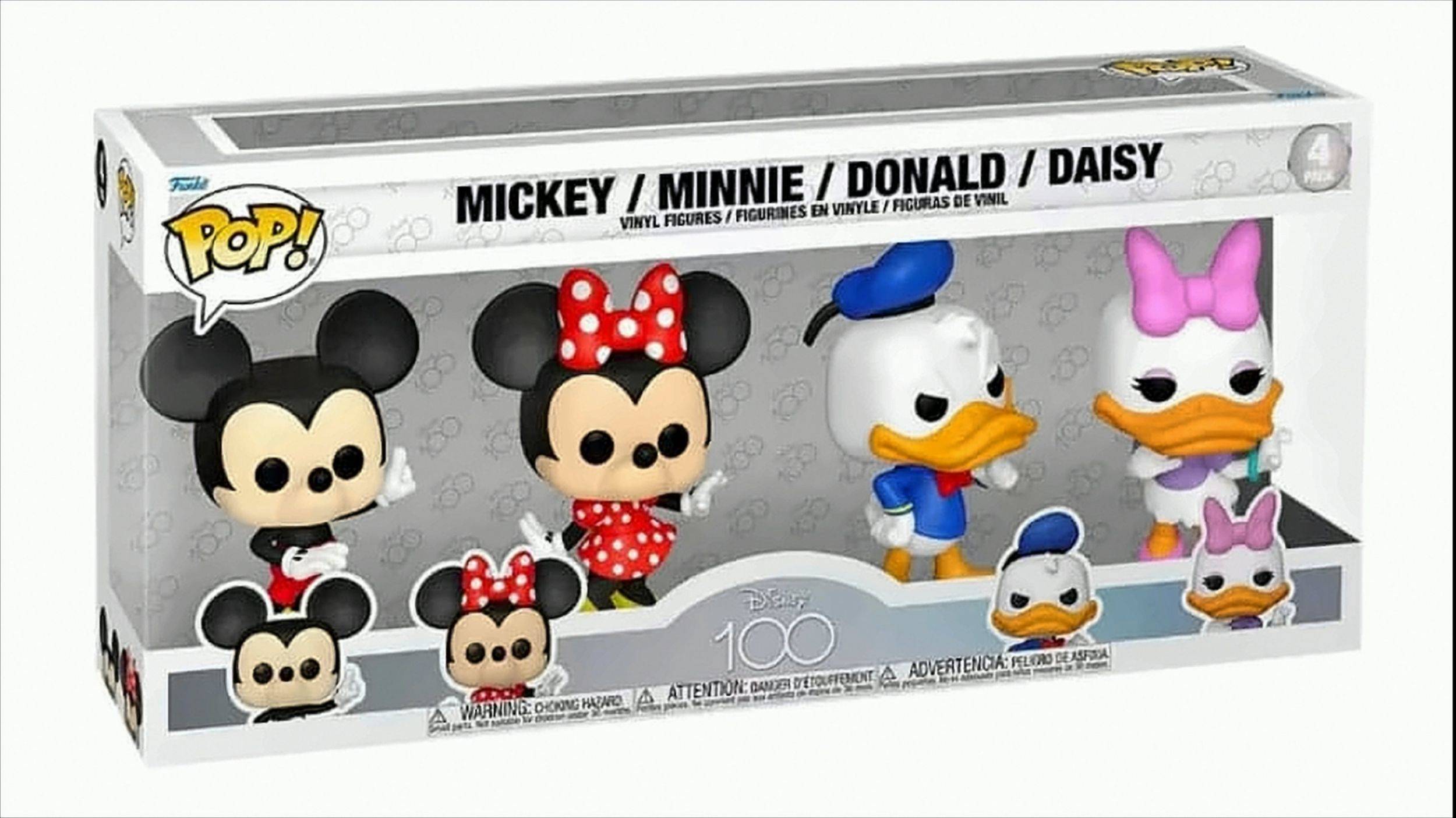GW90f4 POP - Disney - Disney 100 Classics 4er-Pack Neu & OVP