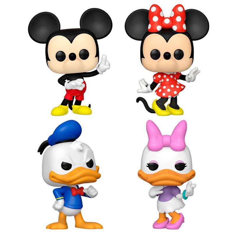 POP Pack 4 Figuren Disney 100th Anniversary Disney Classic Exclusive