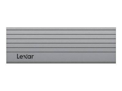 Lexar E6 - Speichergehäuse - M.2 Card (PCIe NVMe & SATA) - USB-C 3.2 (Gen 2)