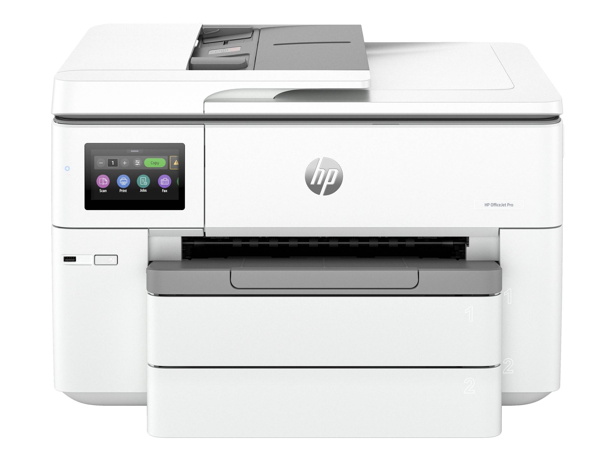 HP OfficeJet Pro 9730e All-in-One 3 in 1 Tintenstrahl-Multifunktionsdrucker weiß, HP Instant Ink-fähig