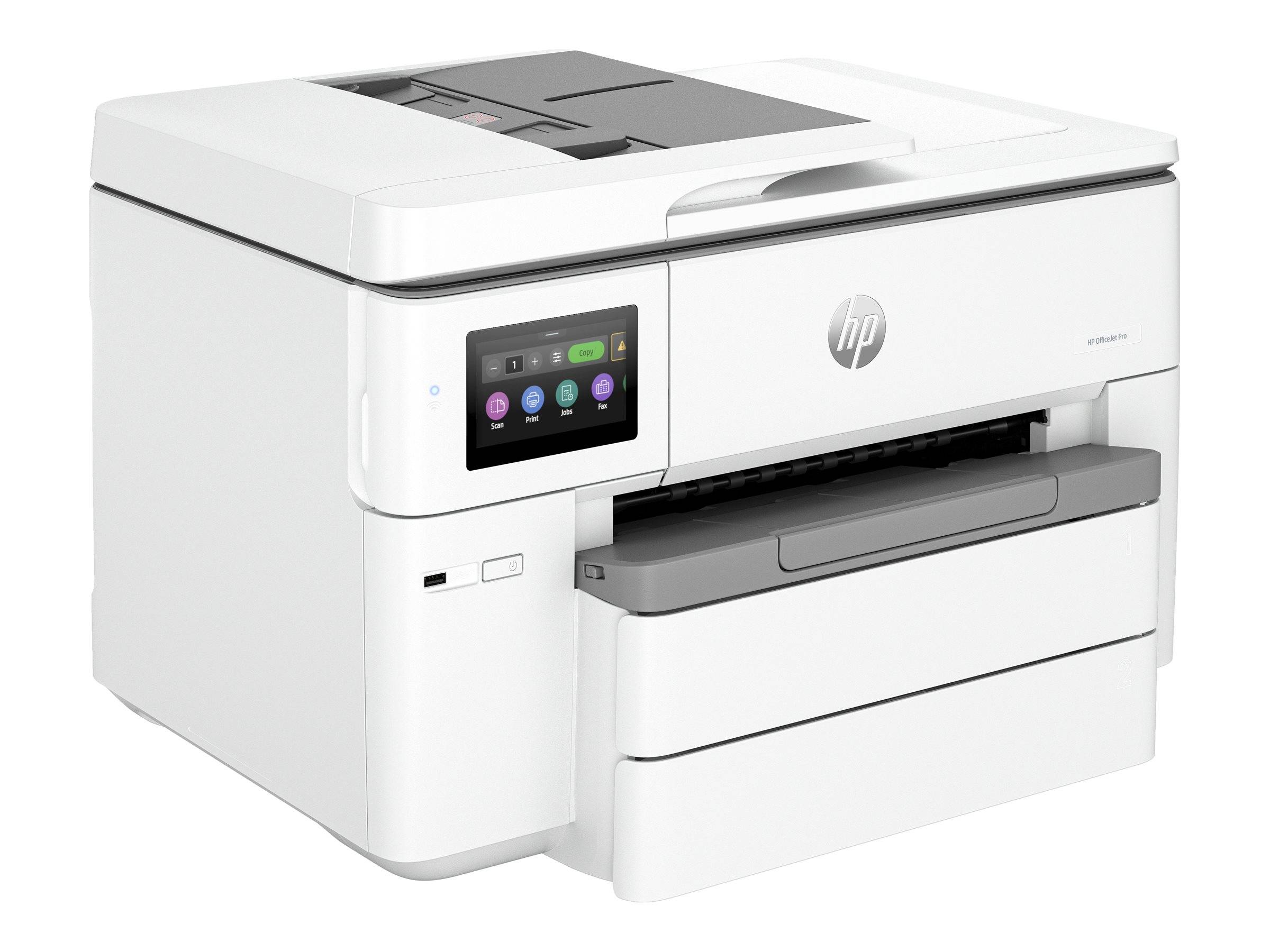 HP OfficeJet Pro 9730e All-in-One 3 in 1 Tintenstrahl-Multifunktionsdrucker weiß, HP Instant Ink-fähig