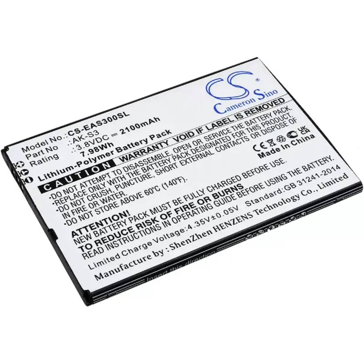 Akku kompatibel mit Emporia AK-S3-BC