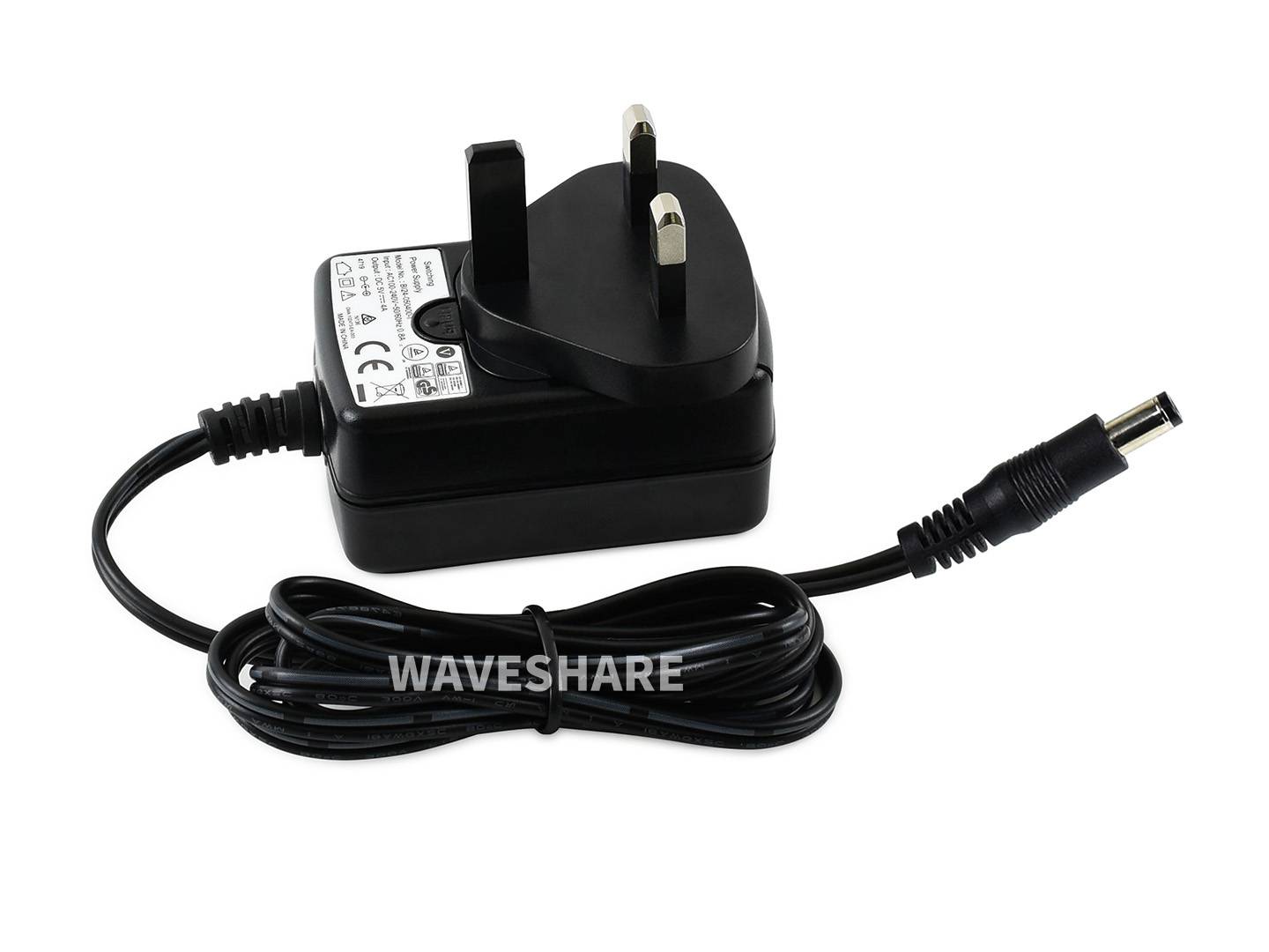 WaveShare Power Supply 5V 4A for Jetson Nano 5.5x2.1mm DC Jack