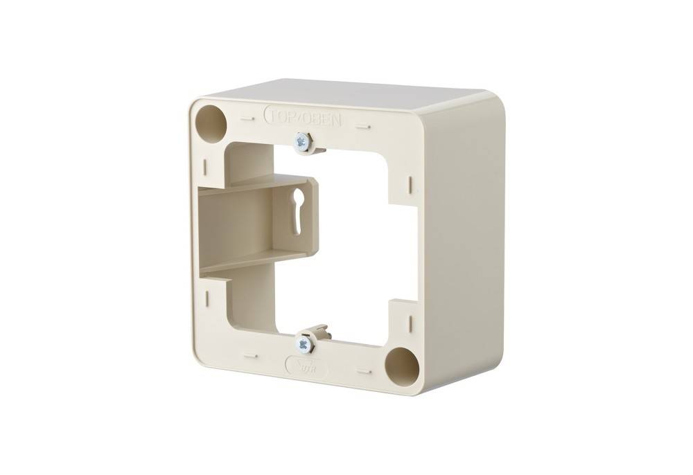 10 Stk. Metz Connect AP-Rahmen 130829-4301-I