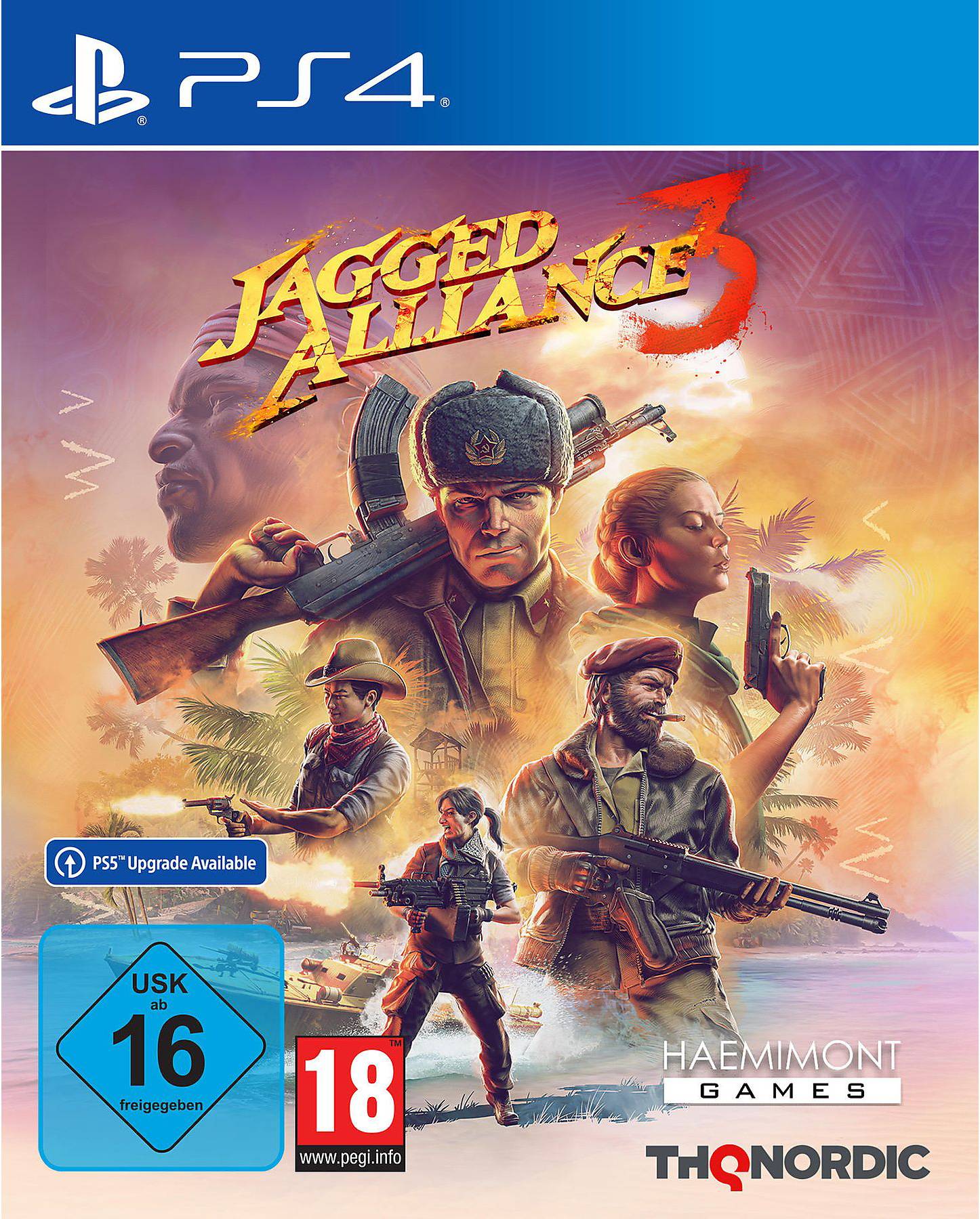 Jagged Alliance 3 PS-4 PS4 Neu & OVP