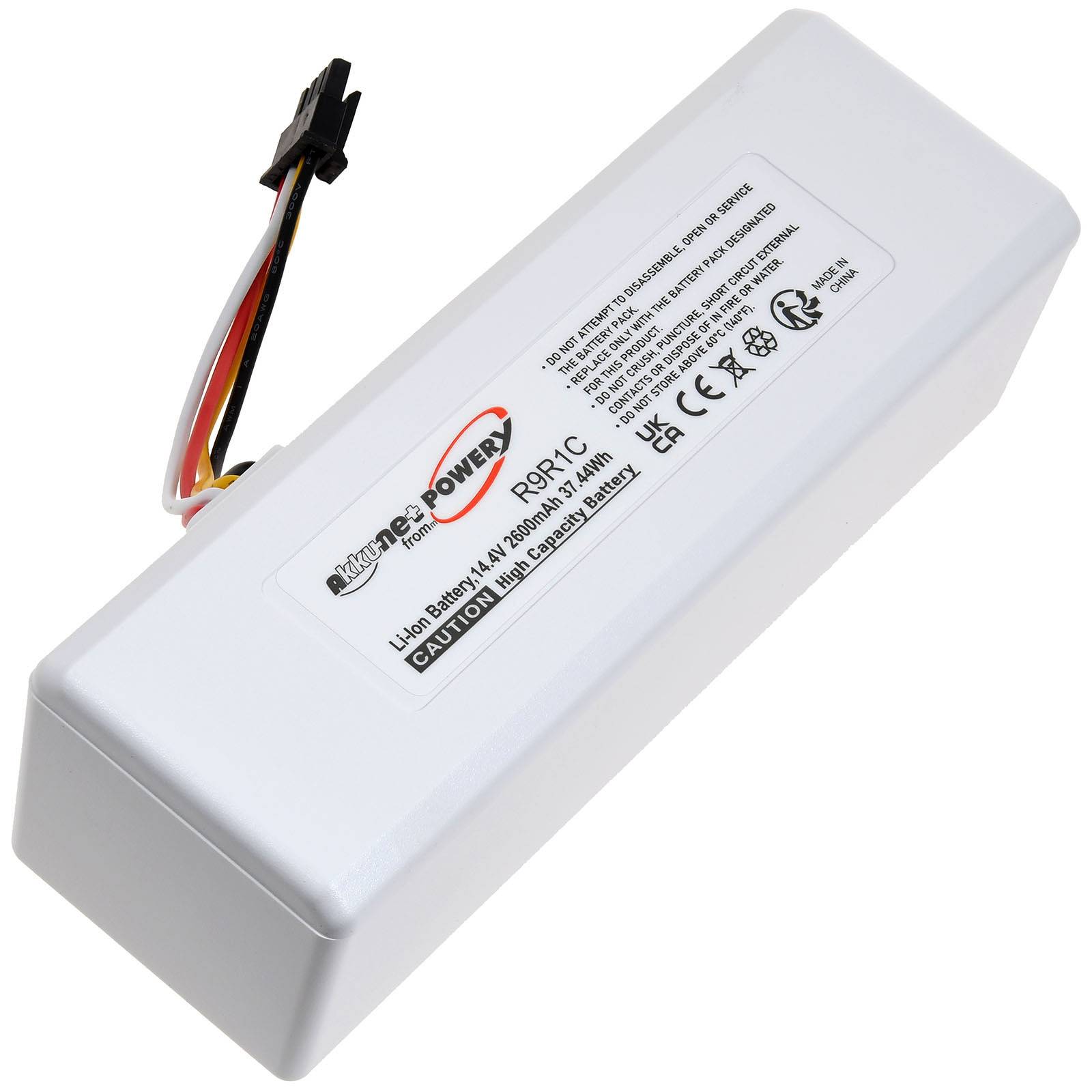 Powery Akku für Saugroboter Xiaomi Dreame MC1808, 14,4V, Li-Ion