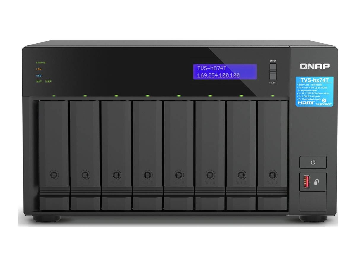 QNAP TVS-h874T - NAS-Server - 8 Schächte - SATA 6Gb/s