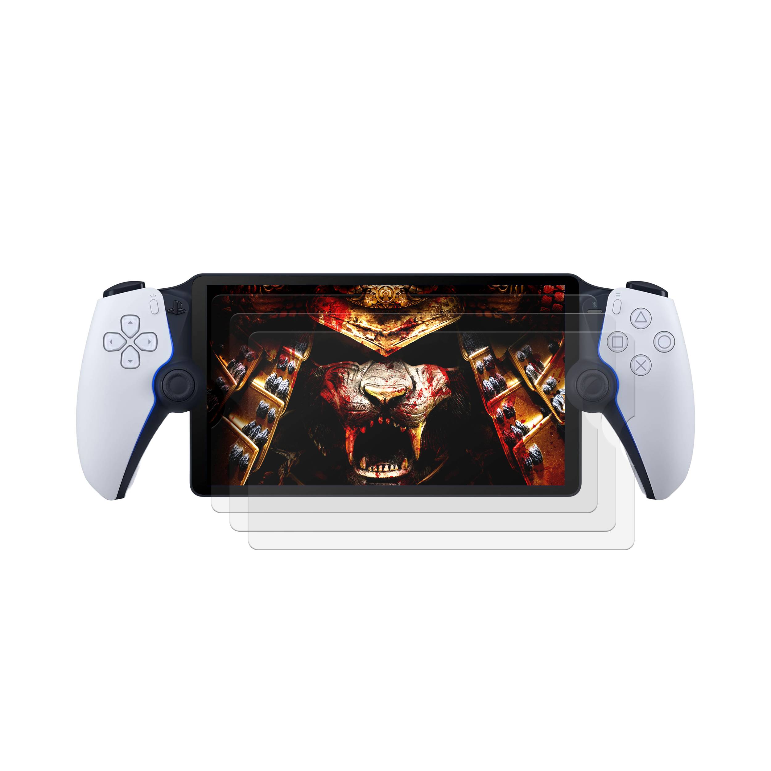 3x Displayschutzfolie für Sony Playstation Portal FULL COVER Anti-Reflex matt Displayschutz Schutzfolie Folie