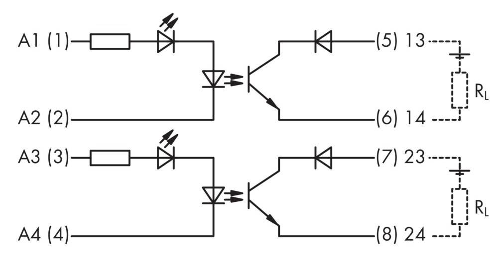 WAGO GmbH &amp; Co. KG Optokopplermodul 857-1494