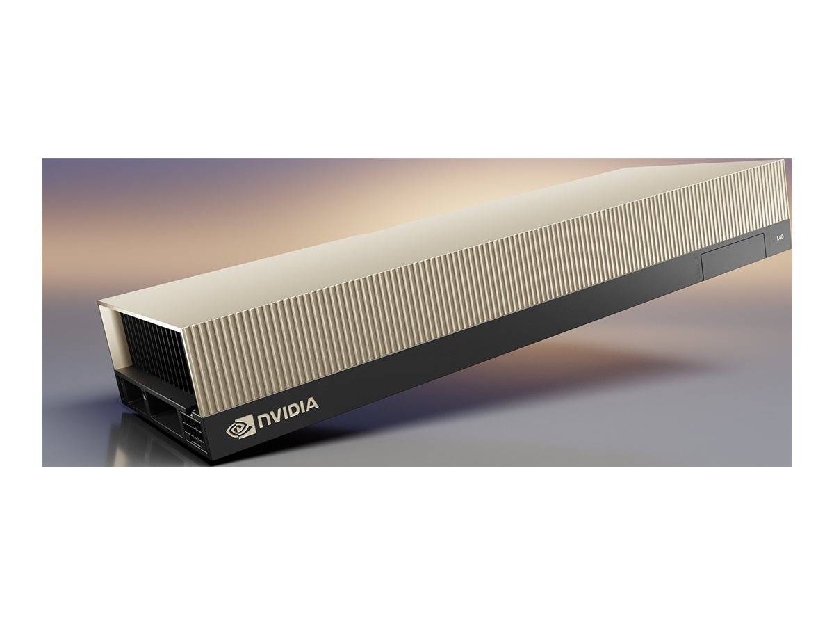 NVIDIA L40S - GPU-Rechenprozessor - NVIDIA L40S - 48 GB GDDR6 - PCIe 4.0 x16 - 4 x DisplayPort
