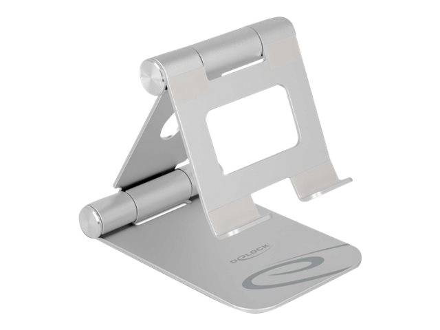 Delock Halter für Tablet - einstellbar - Stand Holder adjustable aluminium - 462