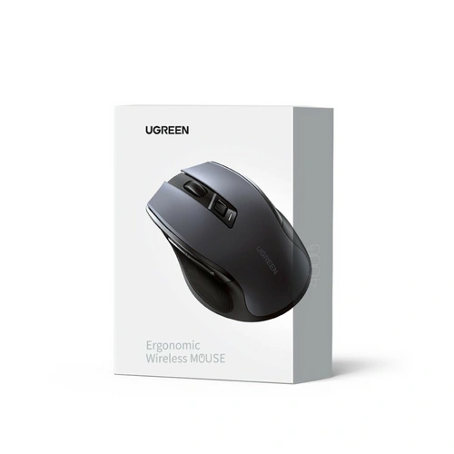 Ugreen Optische USB-Funkmaus 2,4 GHz 4000 DPI schwarz Ugreen Optische USB-Funkmaus 2,4 GHz 4000 DPI schwarz