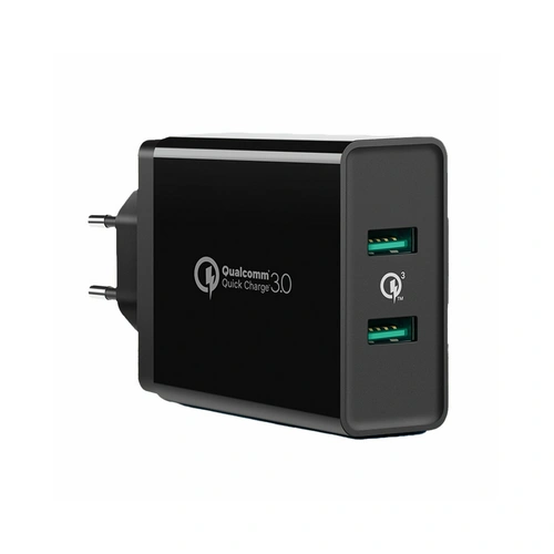 Ugreen Wandladegerät 2xUSB-A 36W QC3.0 schwarz (CD161) Ugreen Wandladegerät 2xUSB-A 36W QC3.0 schwarz (CD161)