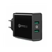 Ugreen Wandladegerät 2xUSB-A 36W QC3.0 schwarz (CD161) Ugreen Wandladegerät 2xUSB-A 36W QC3.0 schwarz (CD161)
