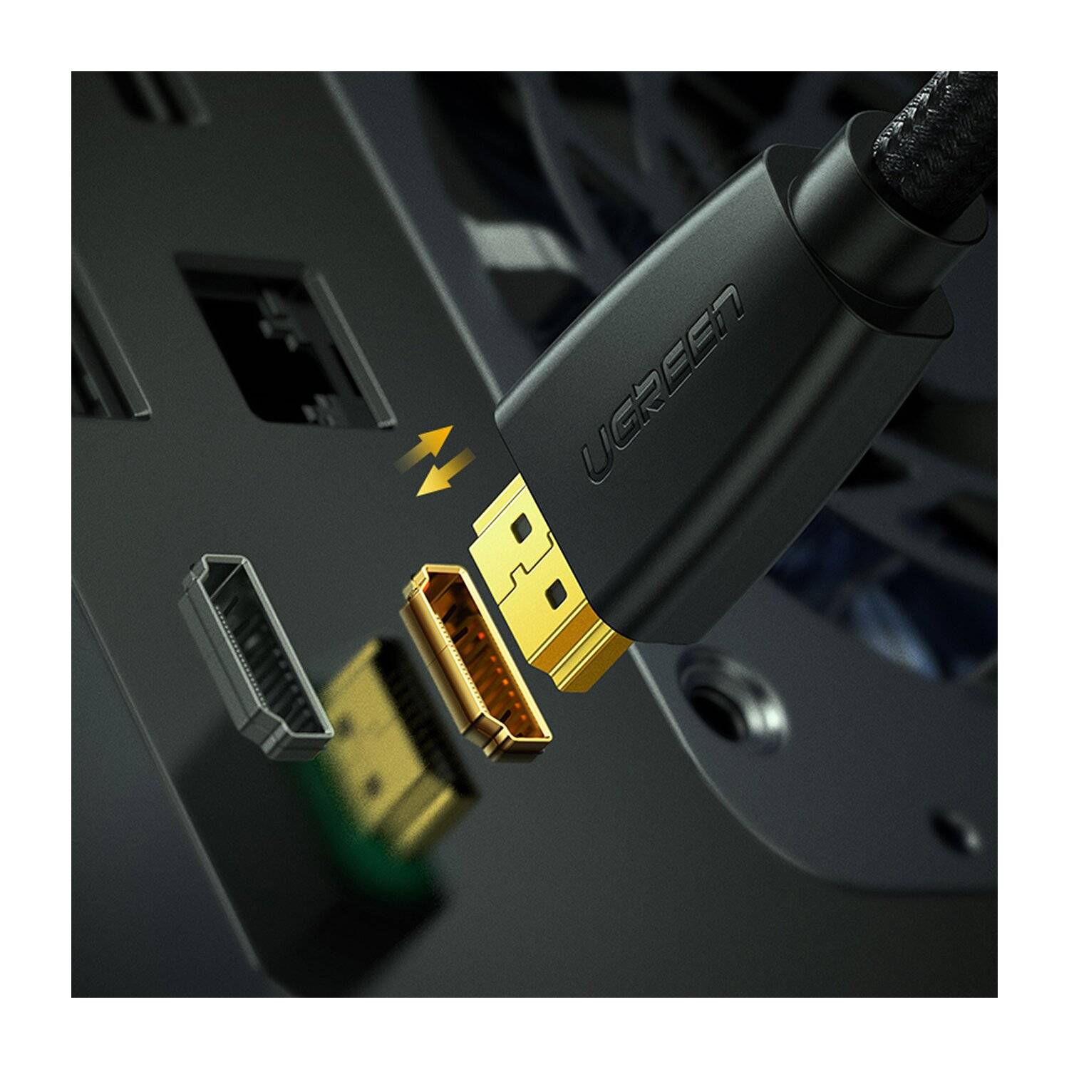 Ugreen HDMI 2.0 4K UHD Kabel schwarz 3m