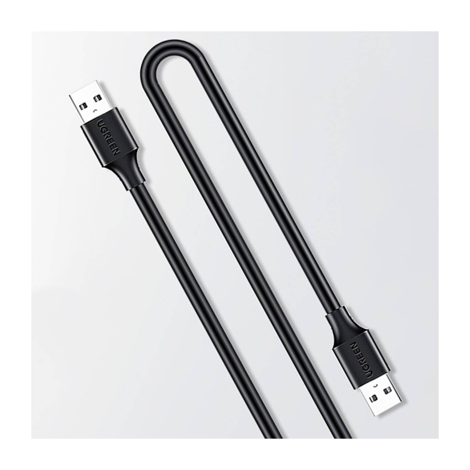 Ugreen USB-Kabel - USB 2.0 480Mbps schwarz 1,5m