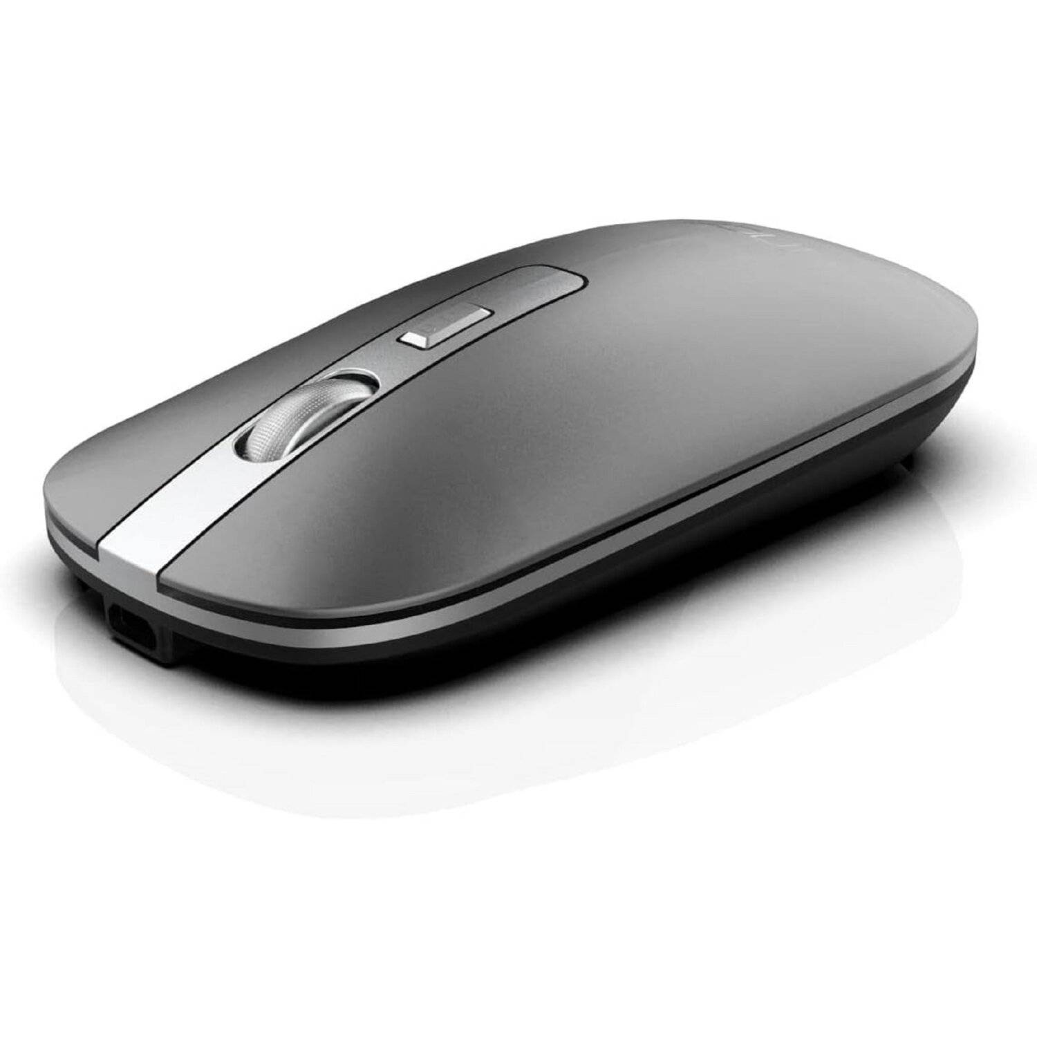 Inca Maus kabellos Bluetooth Optisch 1600 DPI Wireless Funkmaus Grau