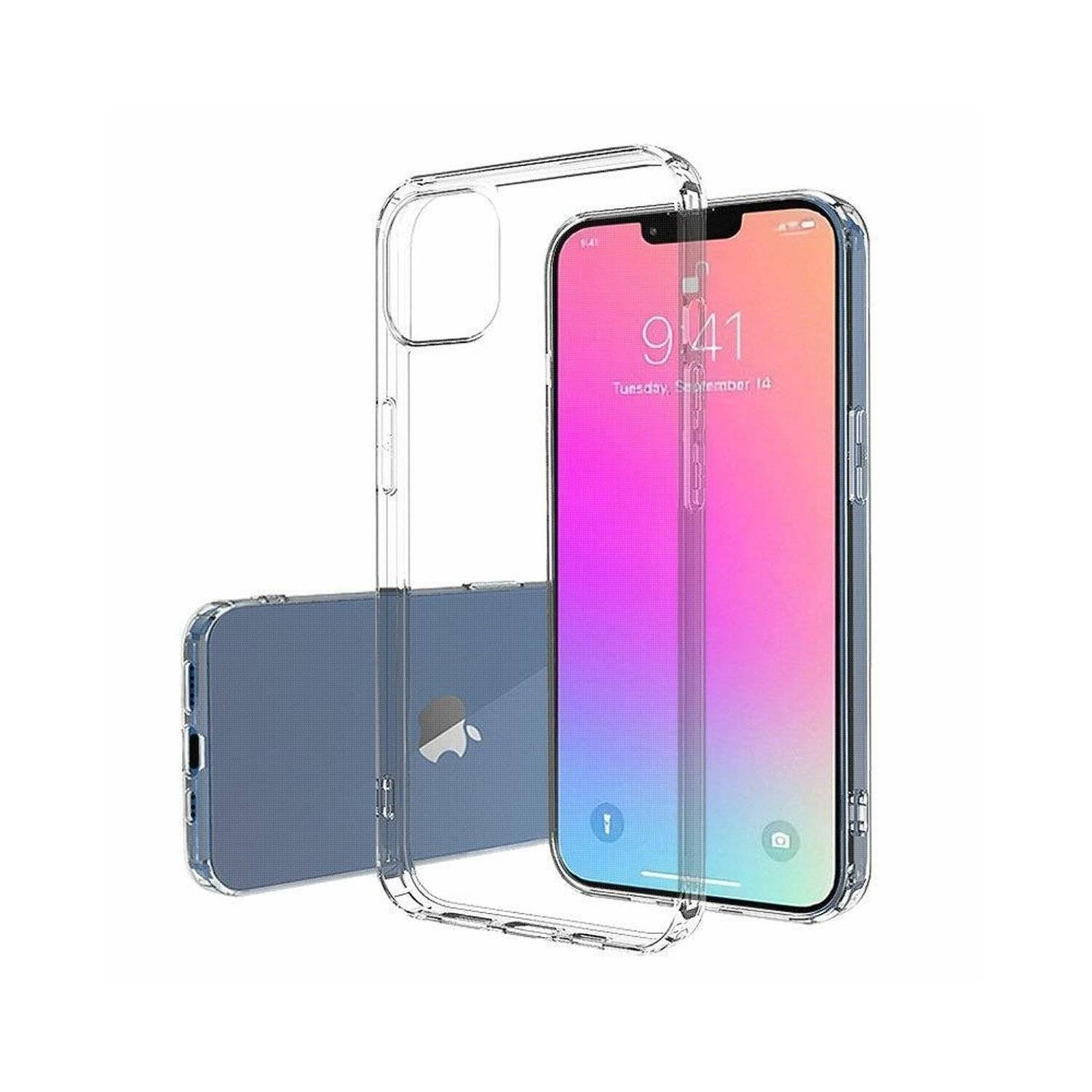 Silikon Hülle Basic kompatibel mit Oppo Reno 10 Pro 5G Case TPU Soft Handy Cover Schutz Transparent
