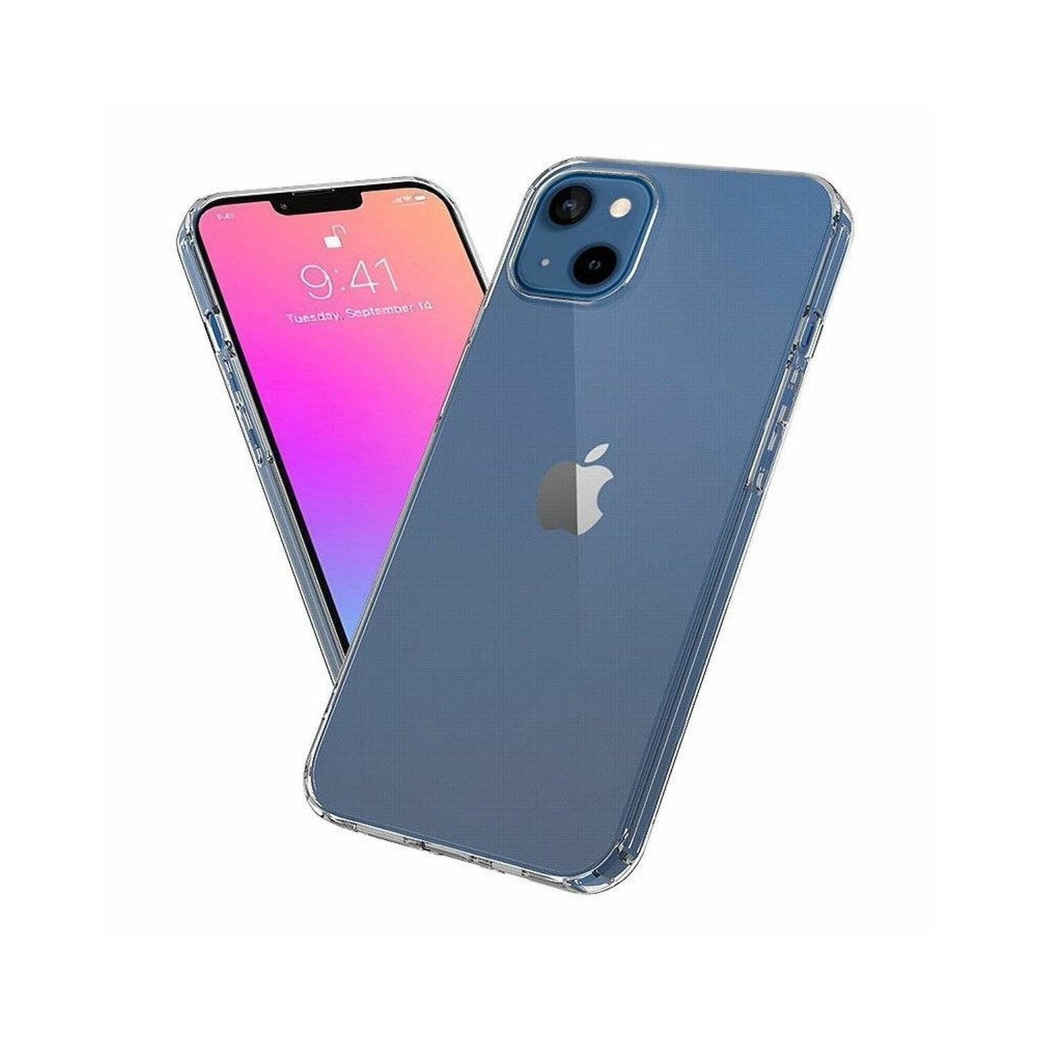 Silikon Hülle Basic kompatibel mit HONOR 70 PRO Case TPU Soft Handy Cover Schutz Transparent