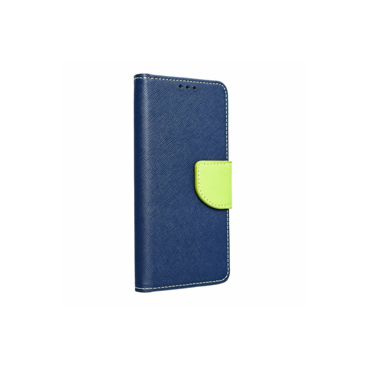 Buch Tasche "Fancy" kompatibel mit Realme C55 Handy Hülle Brieftasche mit Standfunktion, Kartenfach Blau-Grün
