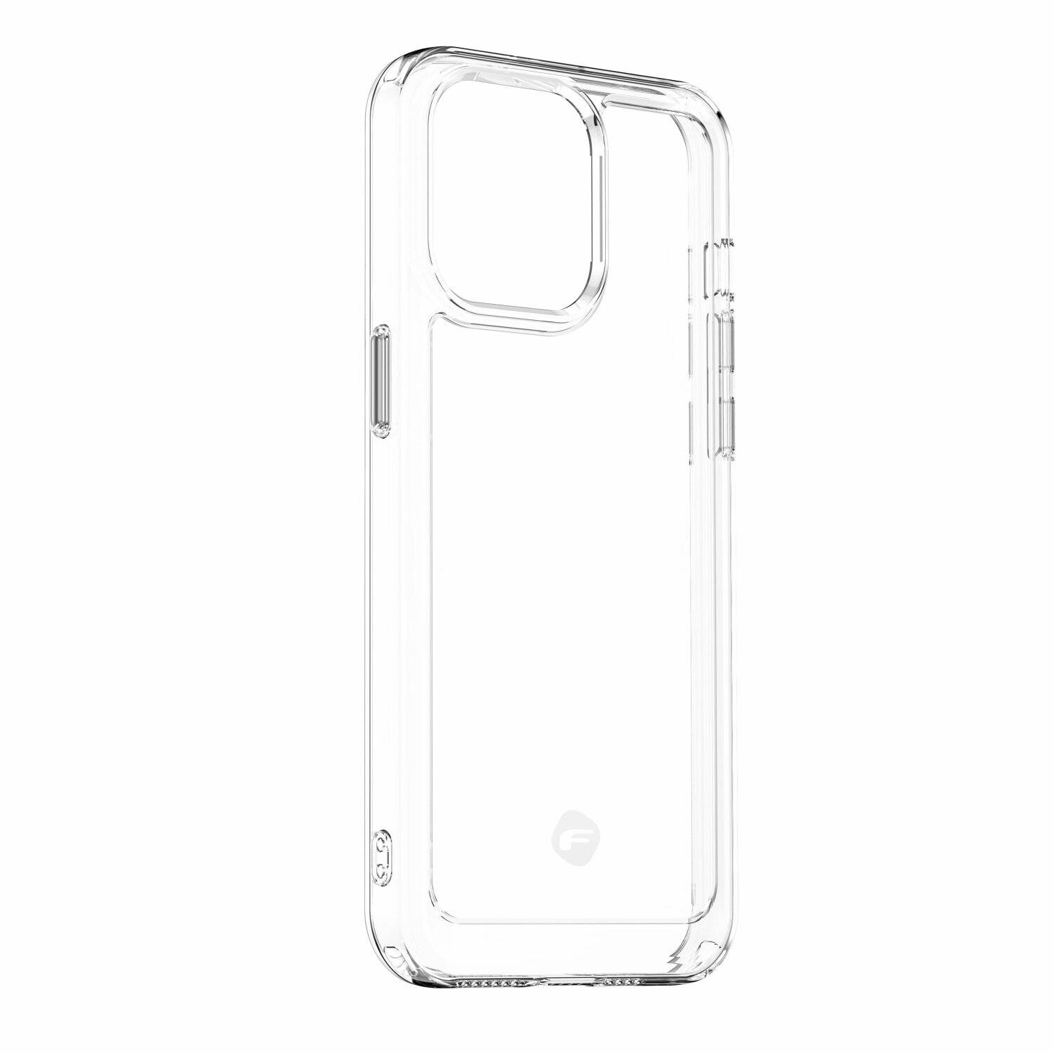 FORCELL F-PROTECT Clear Case kompatibel mit iPhone 15 transparent
