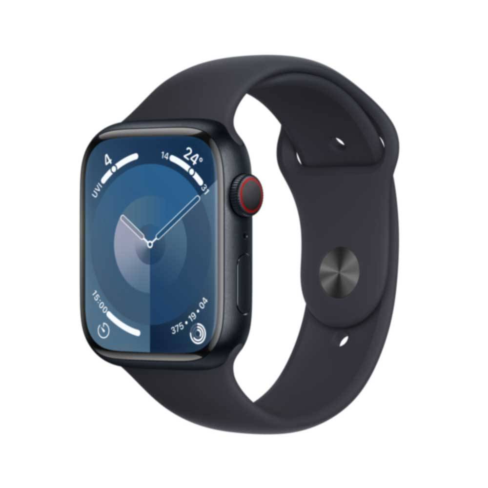 APPLE Watch Series 9 GPS + Cellular 45mm Midnight Aluminium Case with Midnight Sport Band