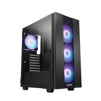 Chieftec Hunter 2 (schwarz, Tempered Glass) Gehäuse Midi-/Mini-Tower