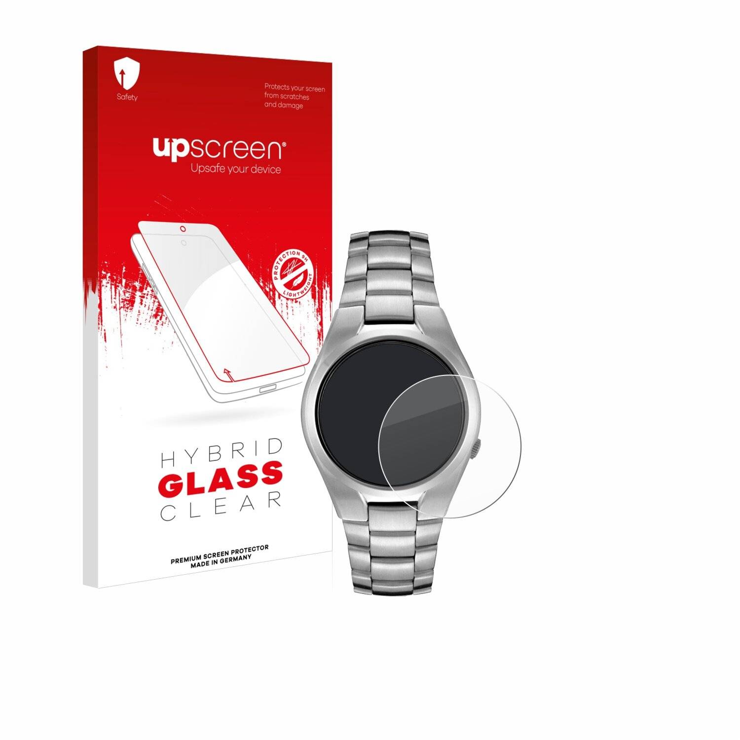 upscreen Hybrid Glas Panzer-Folie für Seiko 5 Automatic
