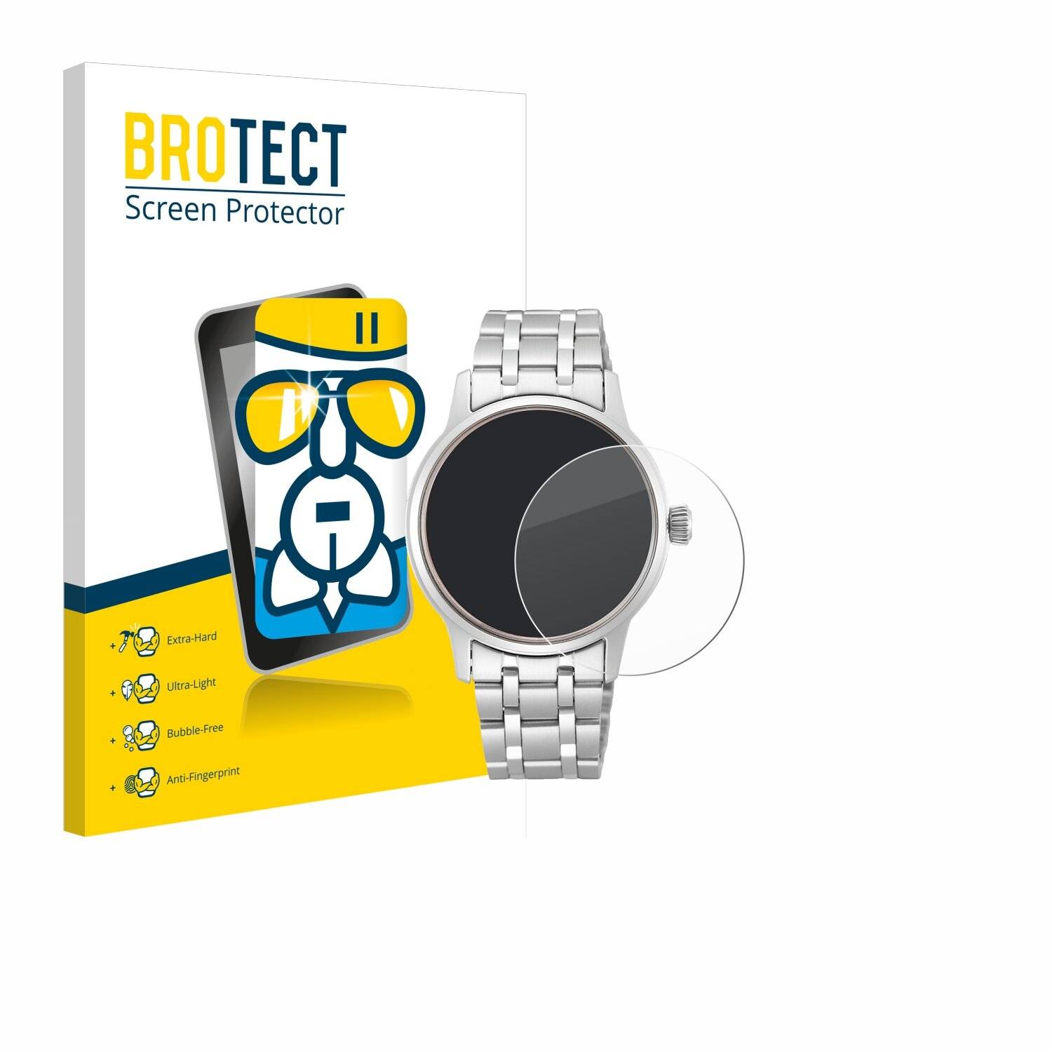 BROTECT AirGlass Glas Panzer-Folie für Seiko Presage SRP839J1 -